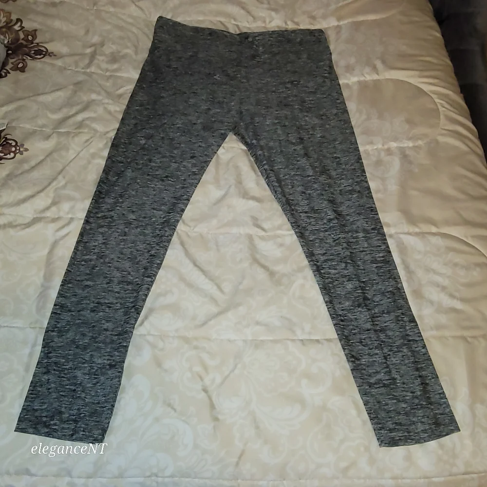 NOBO Highrise Heathered Gray Leggings Sz: XXL (Sz: 19 Juniors ) NWT - Picture 4 of 5